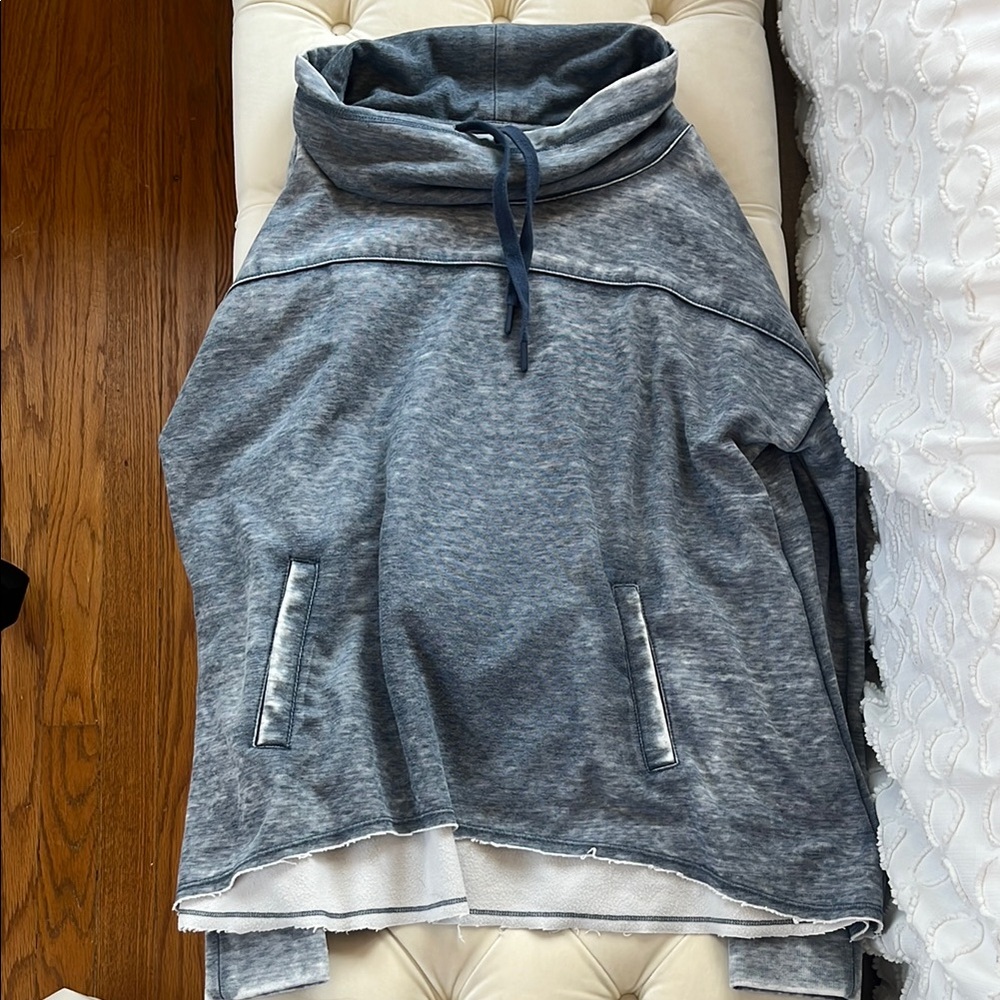 Altar’d State Blue/Grey Cowlneck Sweatshirt